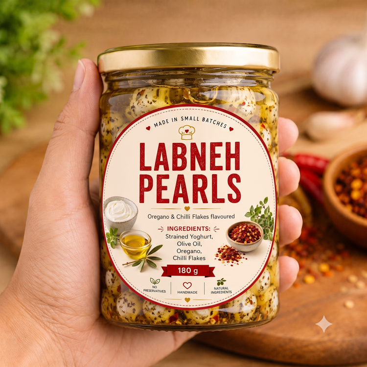 Labneh Pearls jar, 180 g