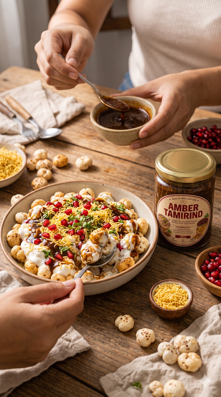 Amber Tamarind Relish serving idea