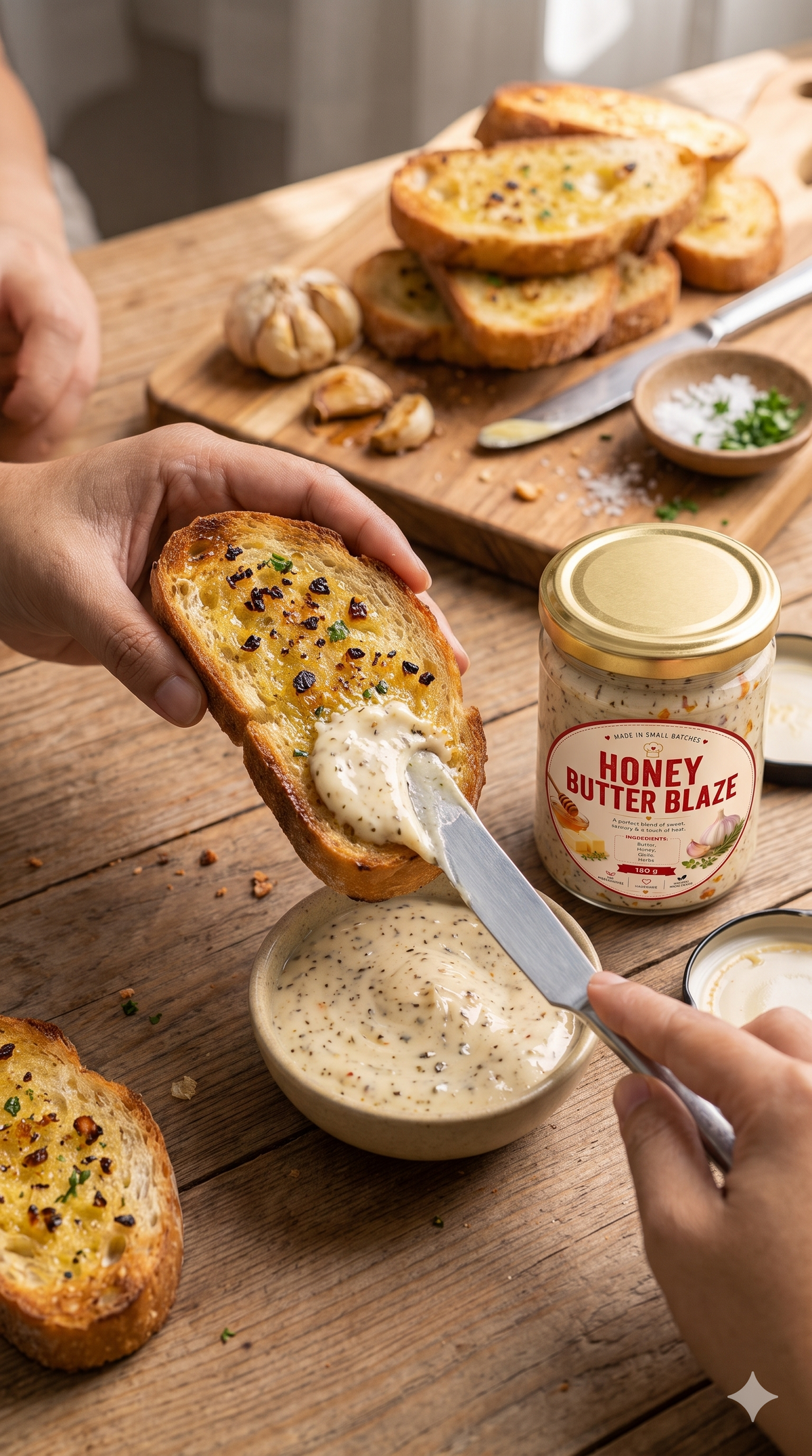 Honey Butter Blaze serving idea